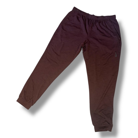 Nike Men’s Move to Zero Joggers Yoga Pants Men’s 2XL-Tall Maroon CZ2208-652 - Picture 1 of 8